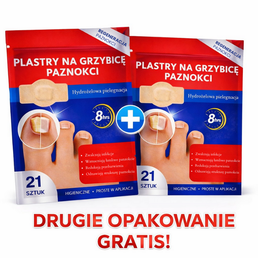 NailMed – plastry na grzybicę paznokci